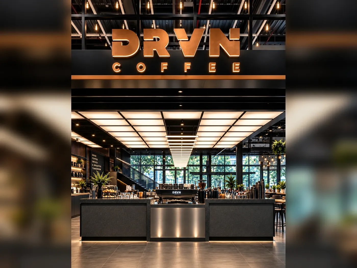 DRVN Coffee project in Across UAE